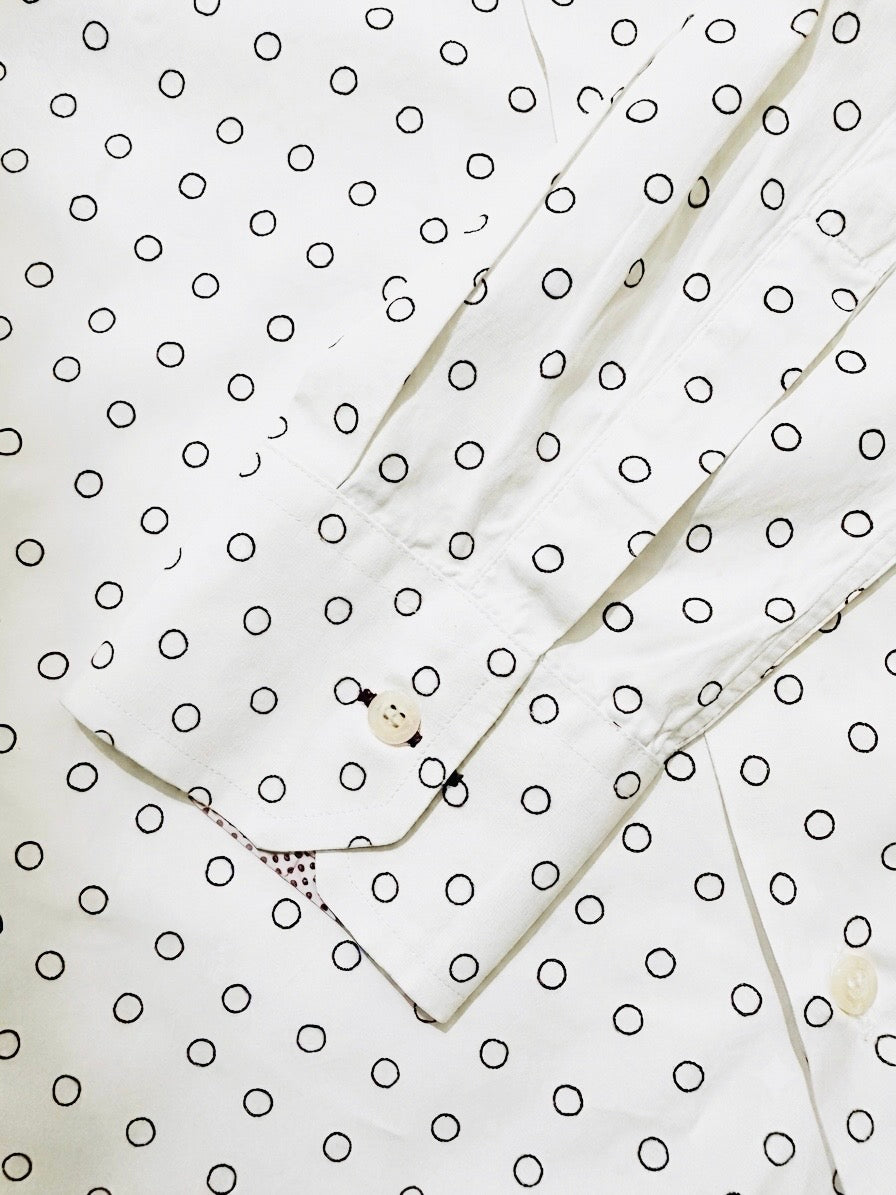 Paul Smith White Circle
Print Men’s Shirt