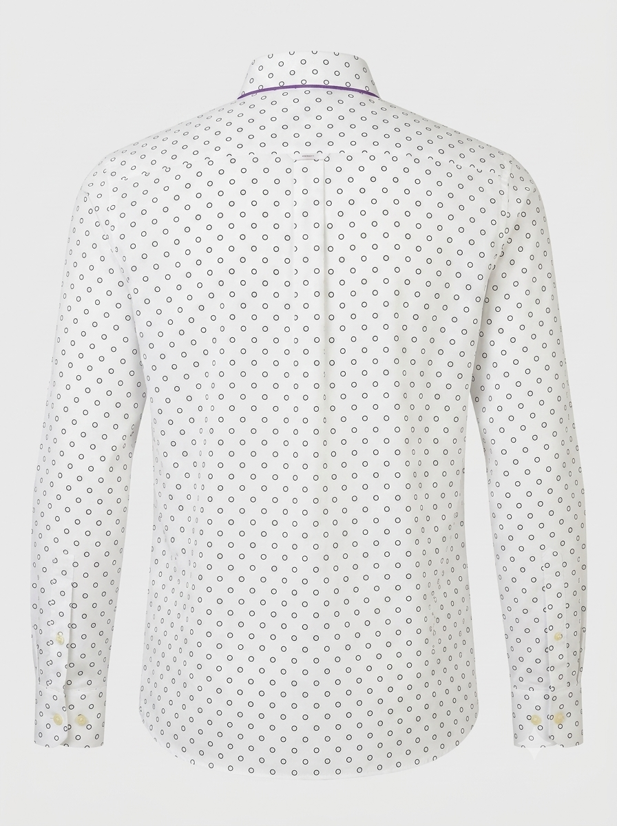 Paul Smith White Circle
Print Men’s Shirt