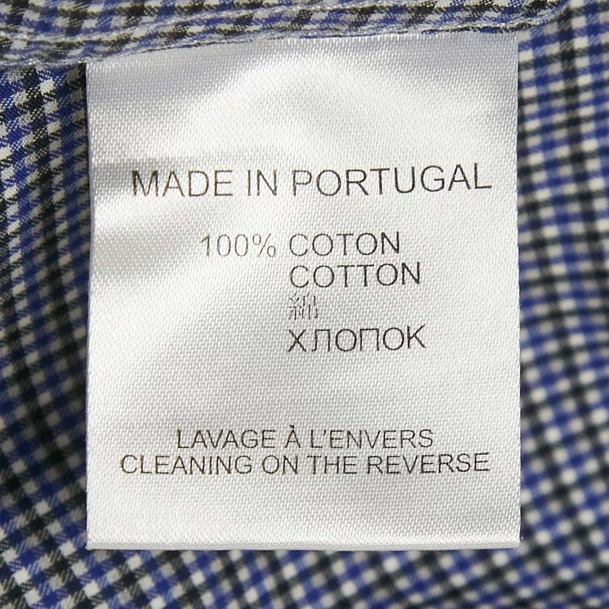Givenchy Blue/Multicolor Gingham Cotton Button Front Shirt XXXL