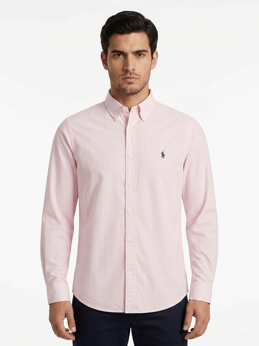 Polo Ralph Lauren Pink Checked
Casual Shirt Men’s Size M