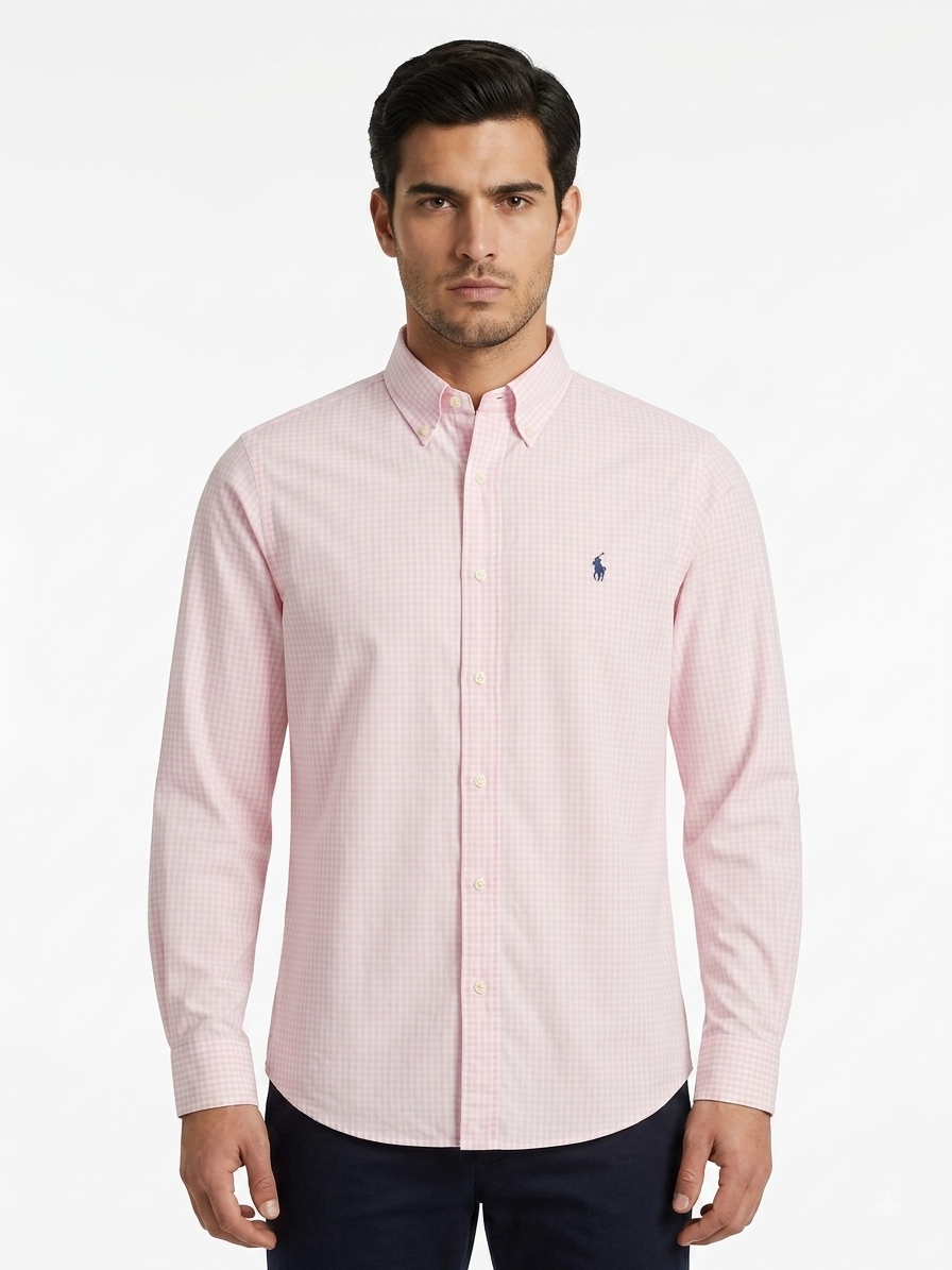 Polo Ralph Lauren Pink Checked
Casual Shirt Men’s