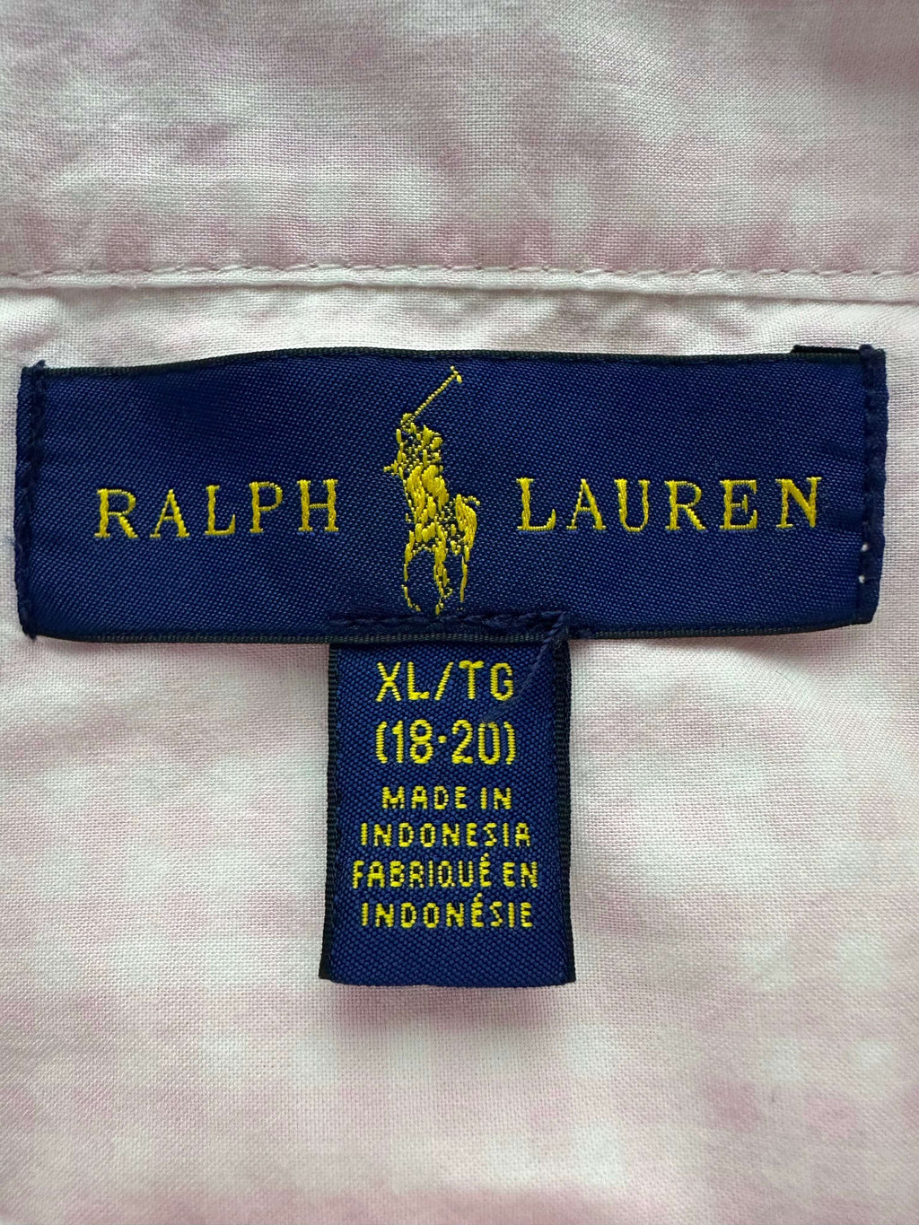 Polo Ralph Lauren Pink Checked
Casual Shirt Men’s Size M
