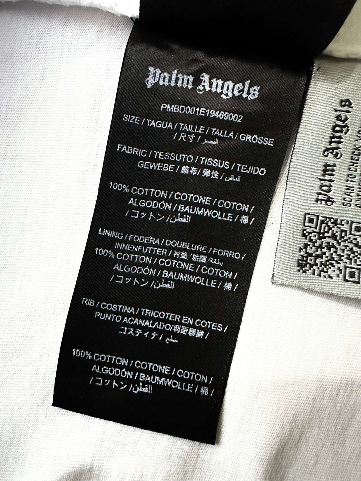 Palm Angels Broken Bear Cotton Tees Men’s Size M