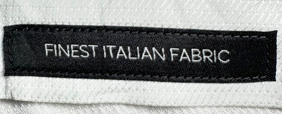 BOSS Tailored Italian Fabric Short-Sleeve Button-Up Shirt - Bright White