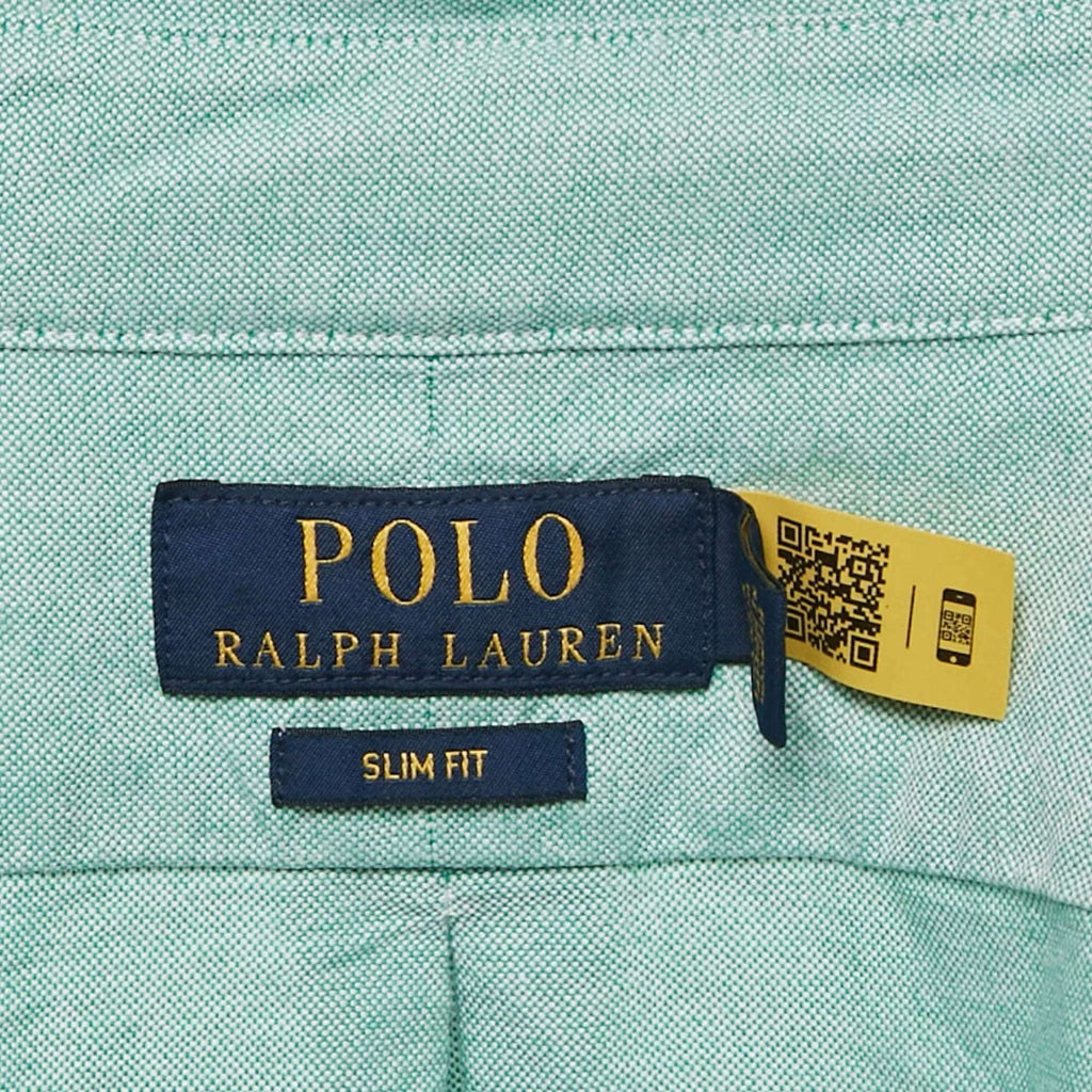 Polo Ralph Lauren Green Cotton Slim Fit Shirt L