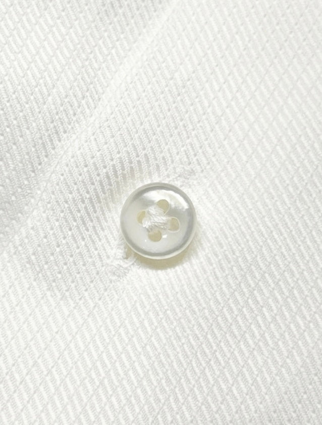 BOSS Tailored Italian Fabric Short-Sleeve Button-Up Shirt - Bright White
