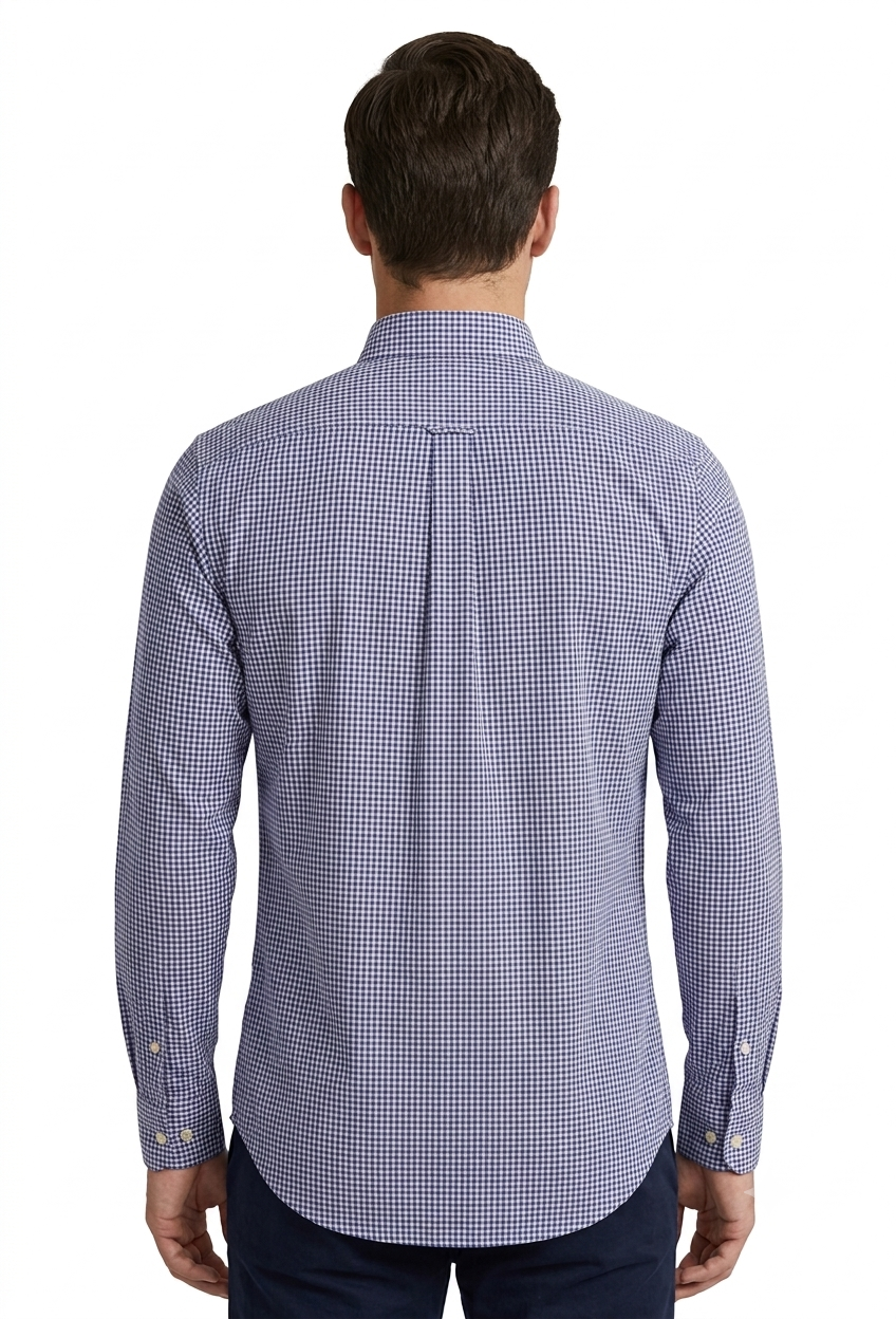 POLO RALPH LAUREN Pre-owned SLIM FIT CHECK SHIRT MEN'S