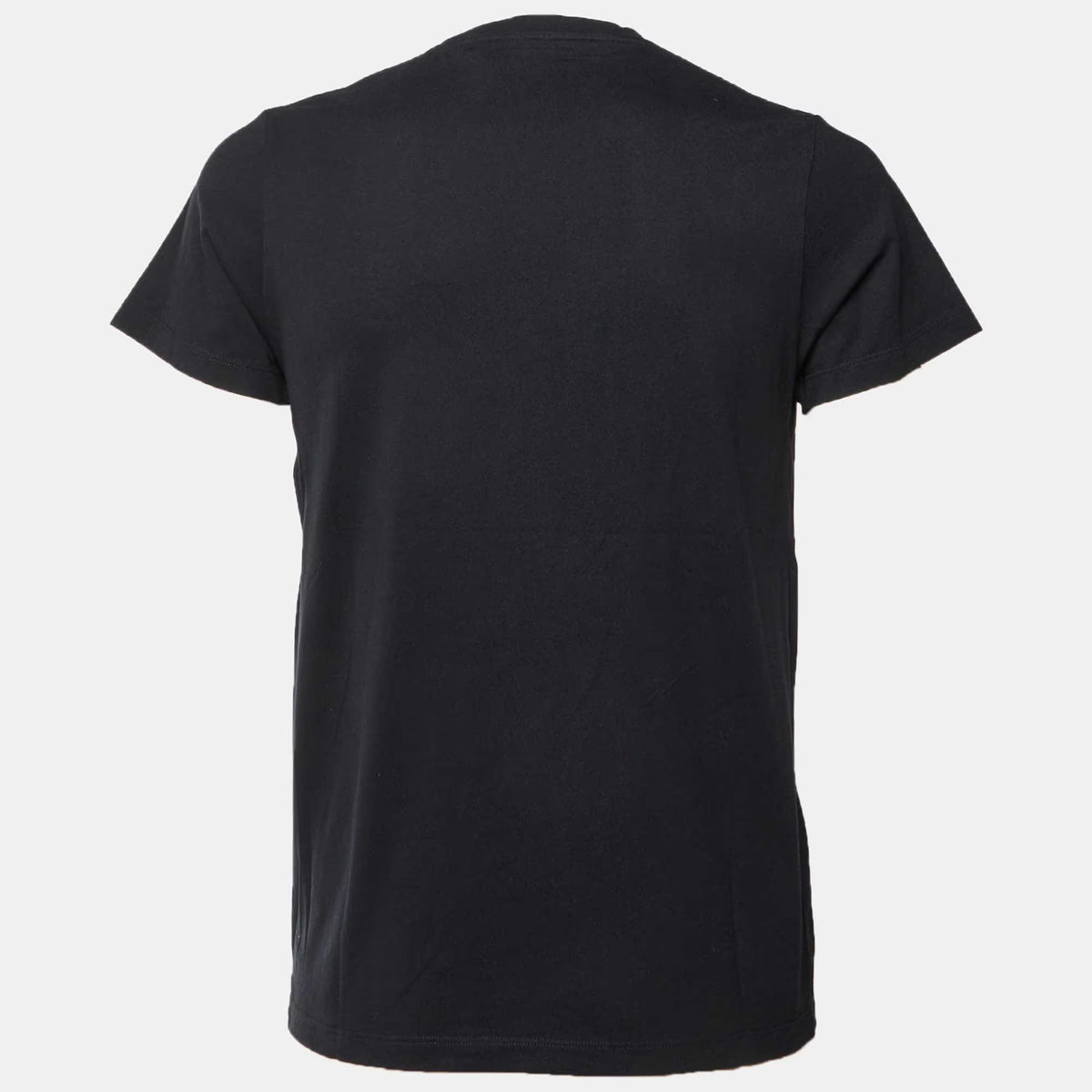 Loewe Black Anagram Embroidery Cotton Crew Neck T-Shirt S