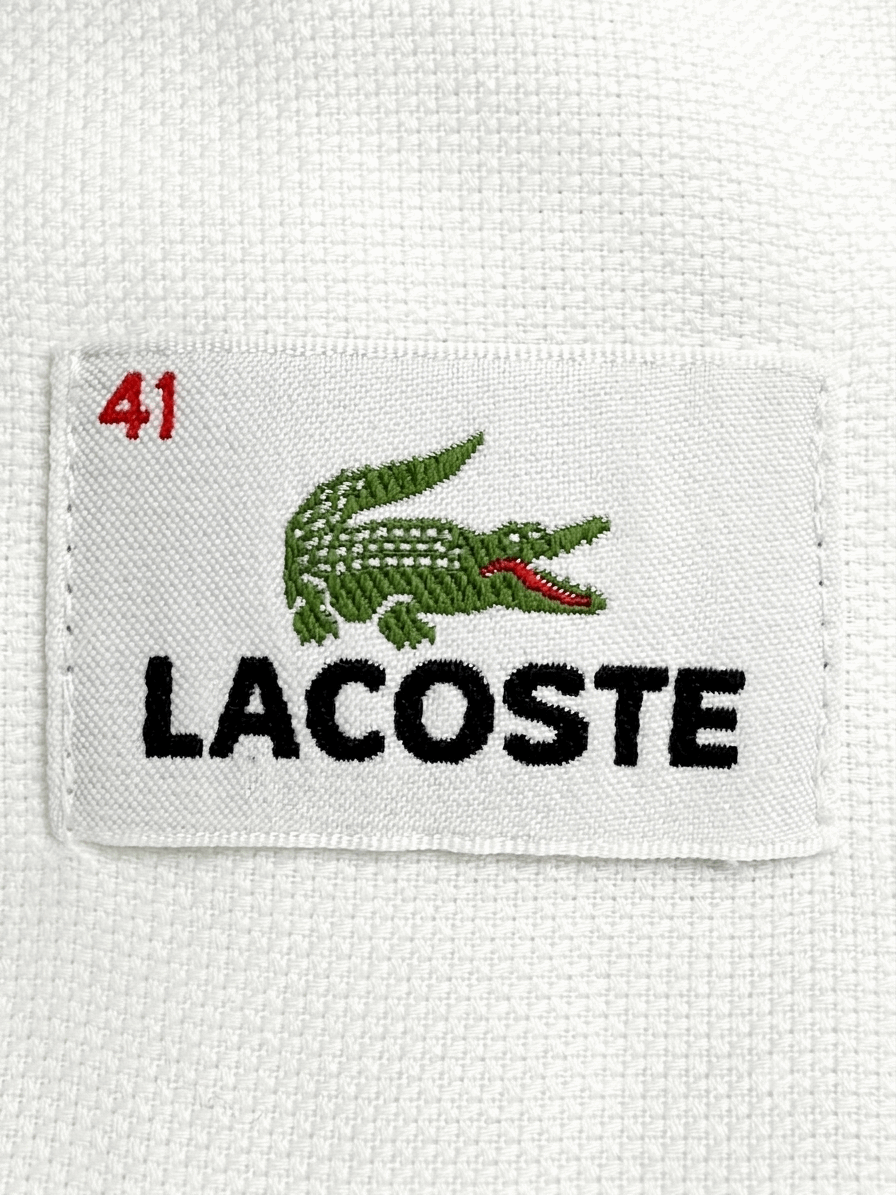 Lacoste White Button-Down
Shirt Men’s Size M