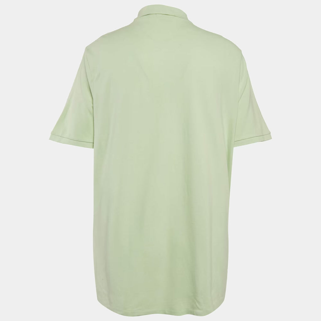 Polo Ralph Lauren Green Pique Cotton Polo T-Shirt XL