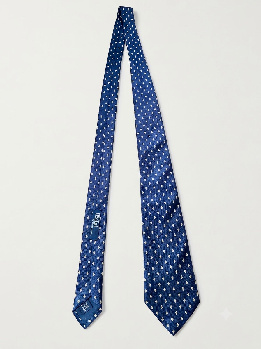 POLO RALPH LAUREN pre-owned Diamond Pattern Tie Men’s