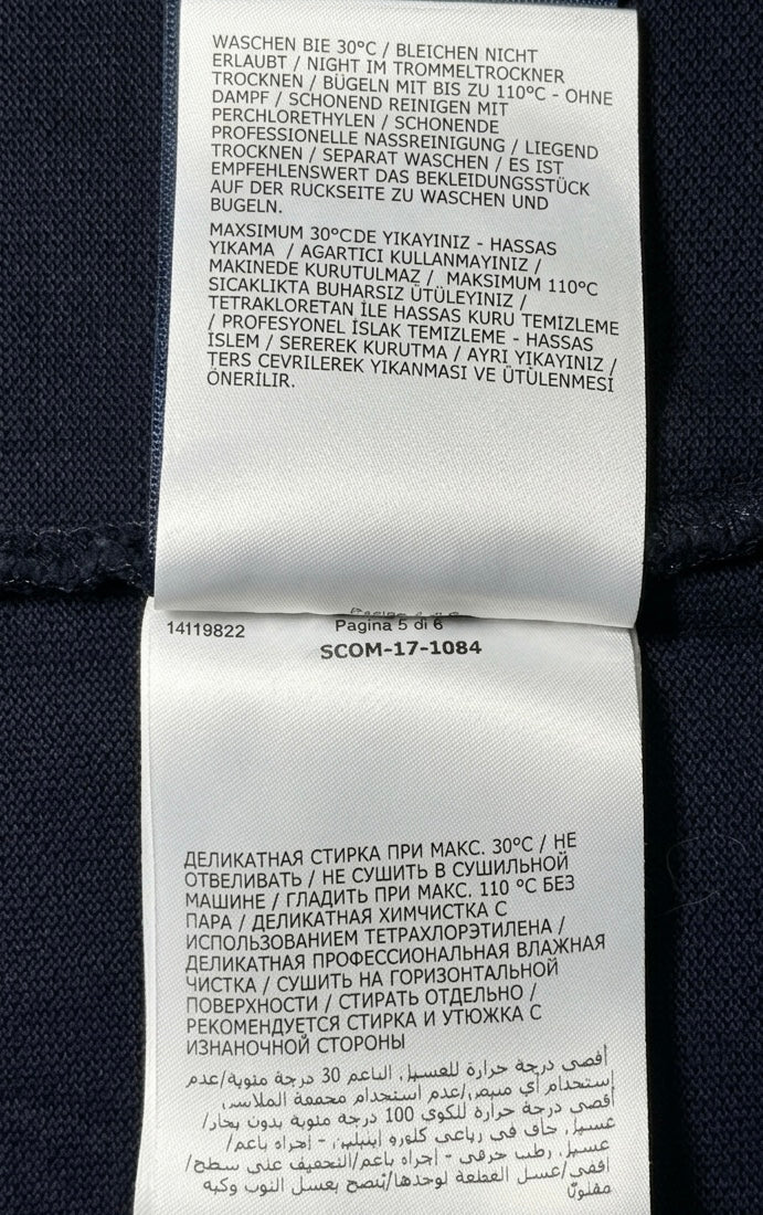 MONCLER Blue Logo Patch Men’s Size M