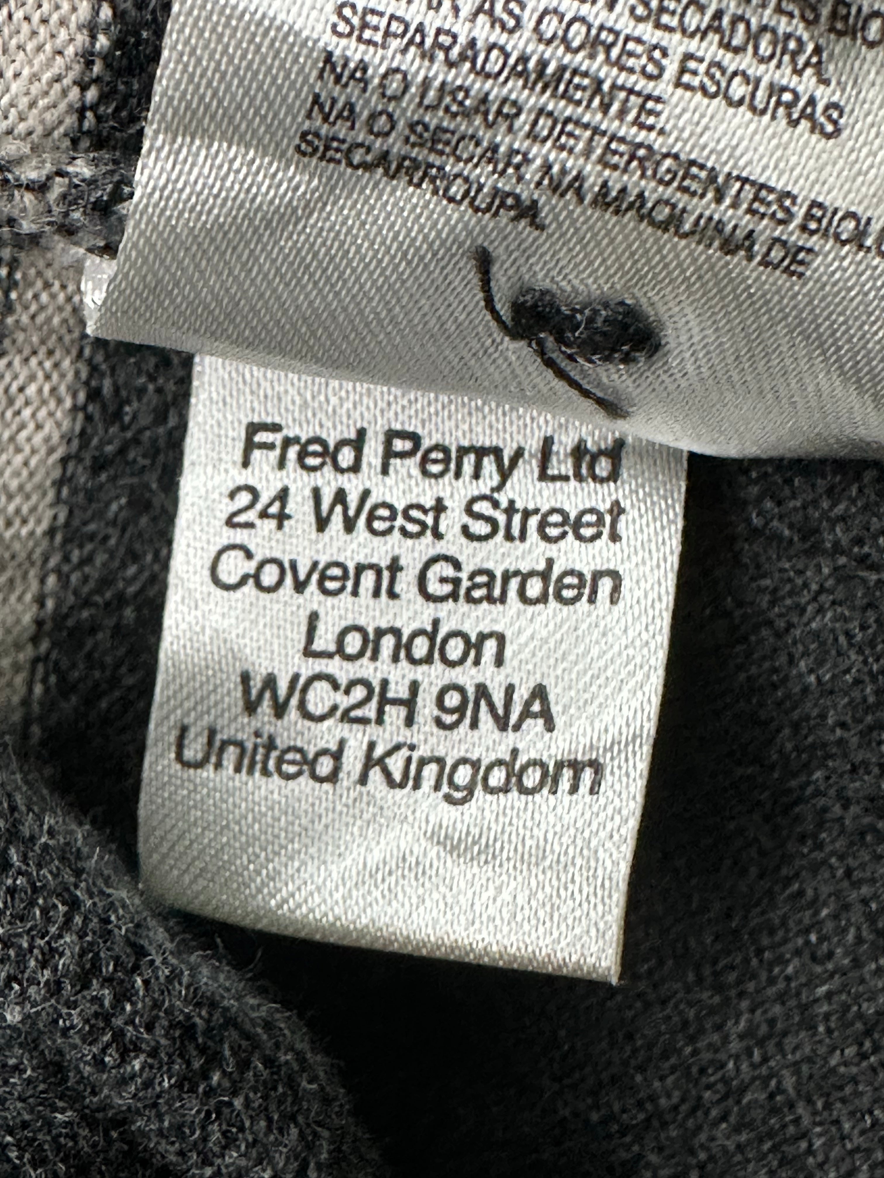 Fred Perry Men’s Long Sleeve Polo T-Shirt