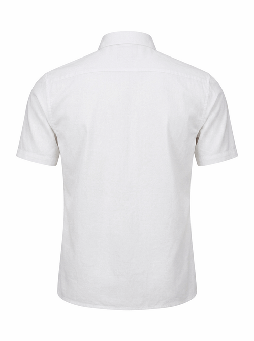 Burberry Men's Short Sleeve White Shirt