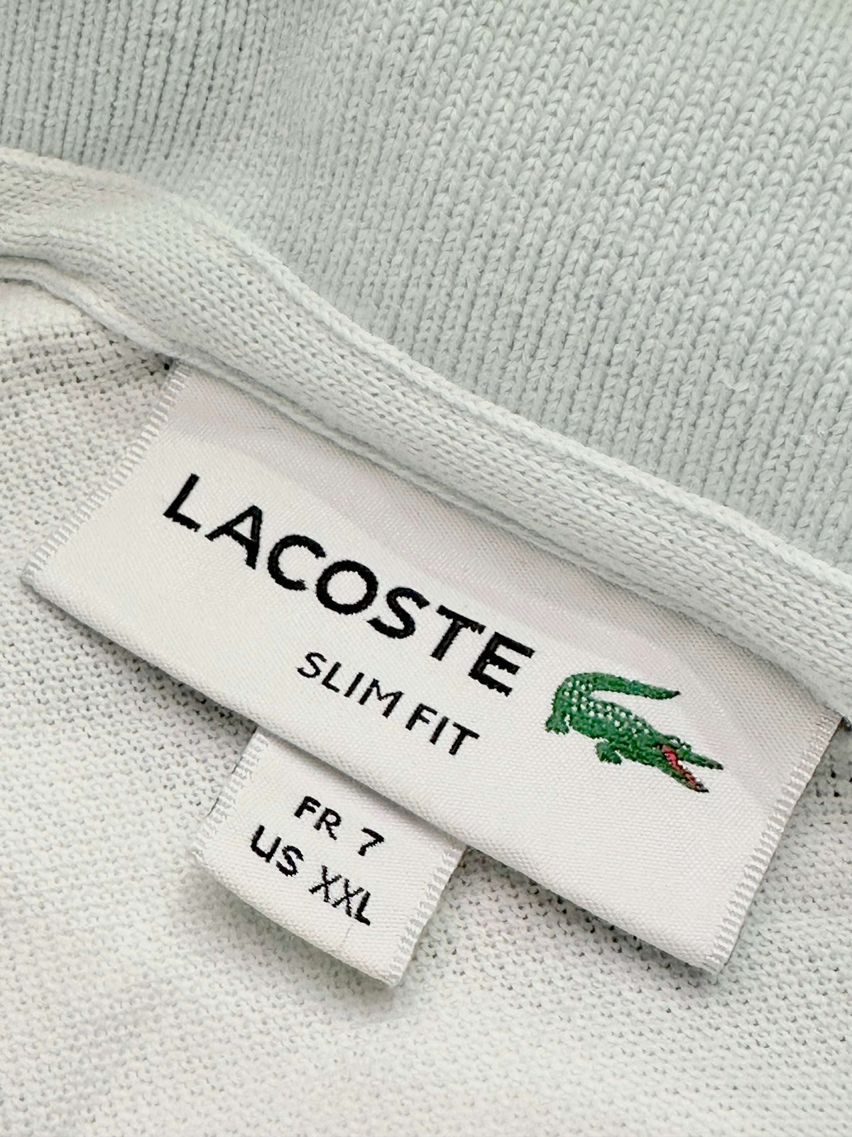 Lacoste Slim Fit Cotton Men’s Polo T-Shirt Size XL