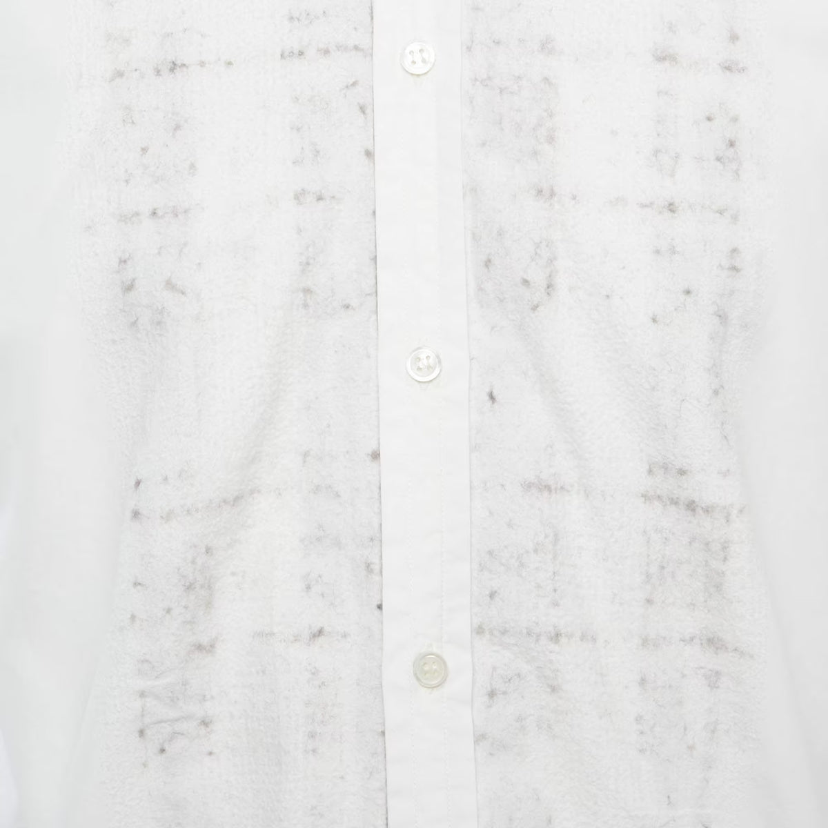 Yves Saint Laurent White Cotton Long Sleeve Shirt L