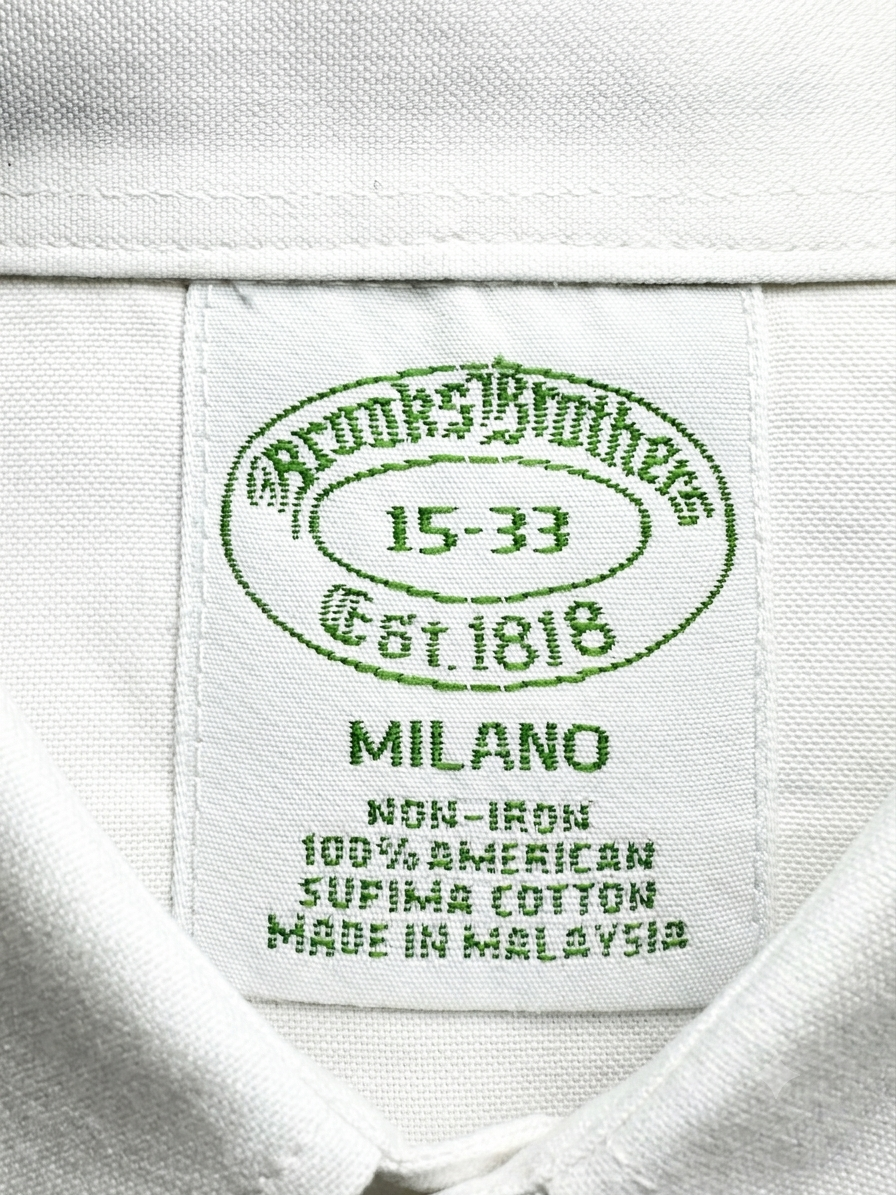 Brooks Brothers Milano Cotton Shirt Men’s