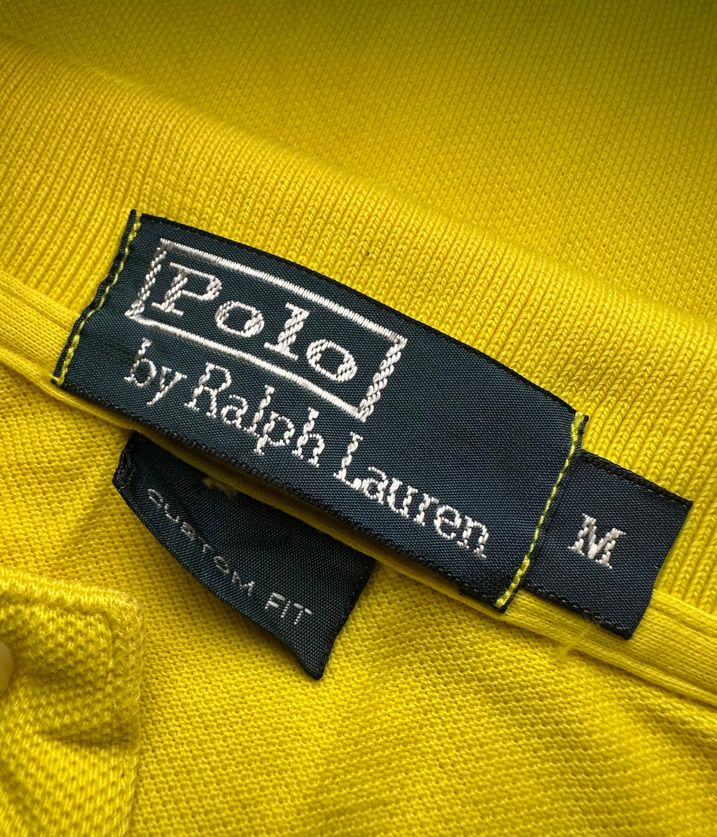Polo Ralph Lauren Yellow Menswear Polo T-Shirt