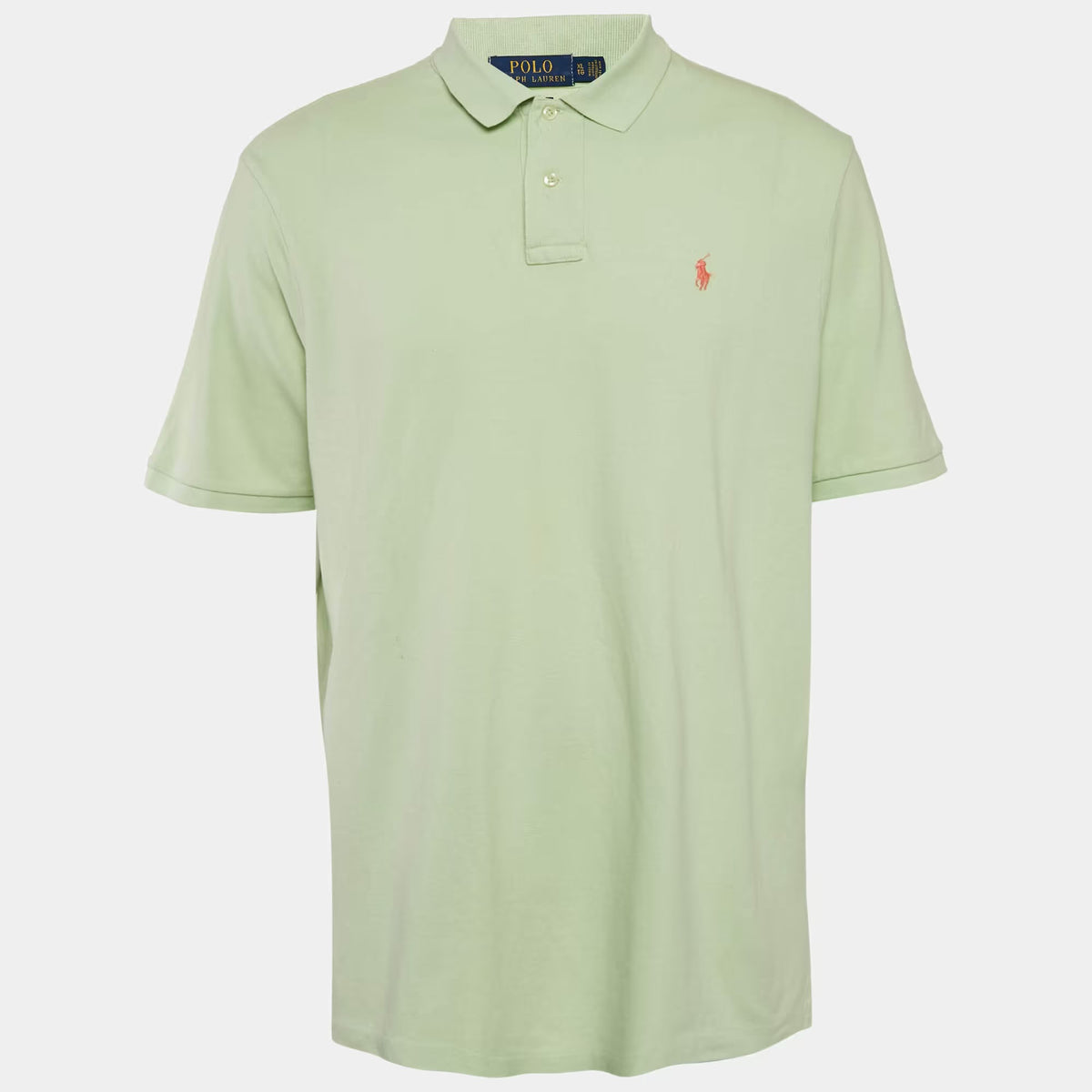 Polo Ralph Lauren Green Pique Cotton Polo T-Shirt XL