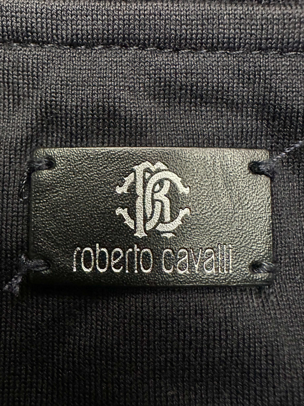 ROBERTO CAVALLI BLACK
BAROQUE PRINTED TEES Men’s Size XXXL