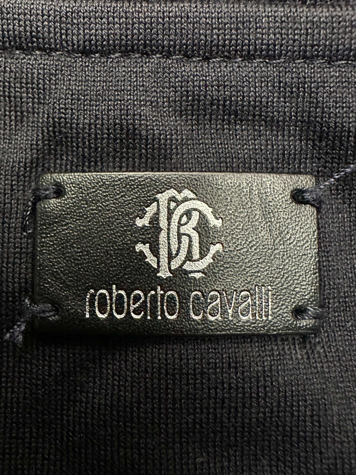ROBERTO CAVALLI BLACK
BAROQUE PRINTED TEES Men’s Size XXXL