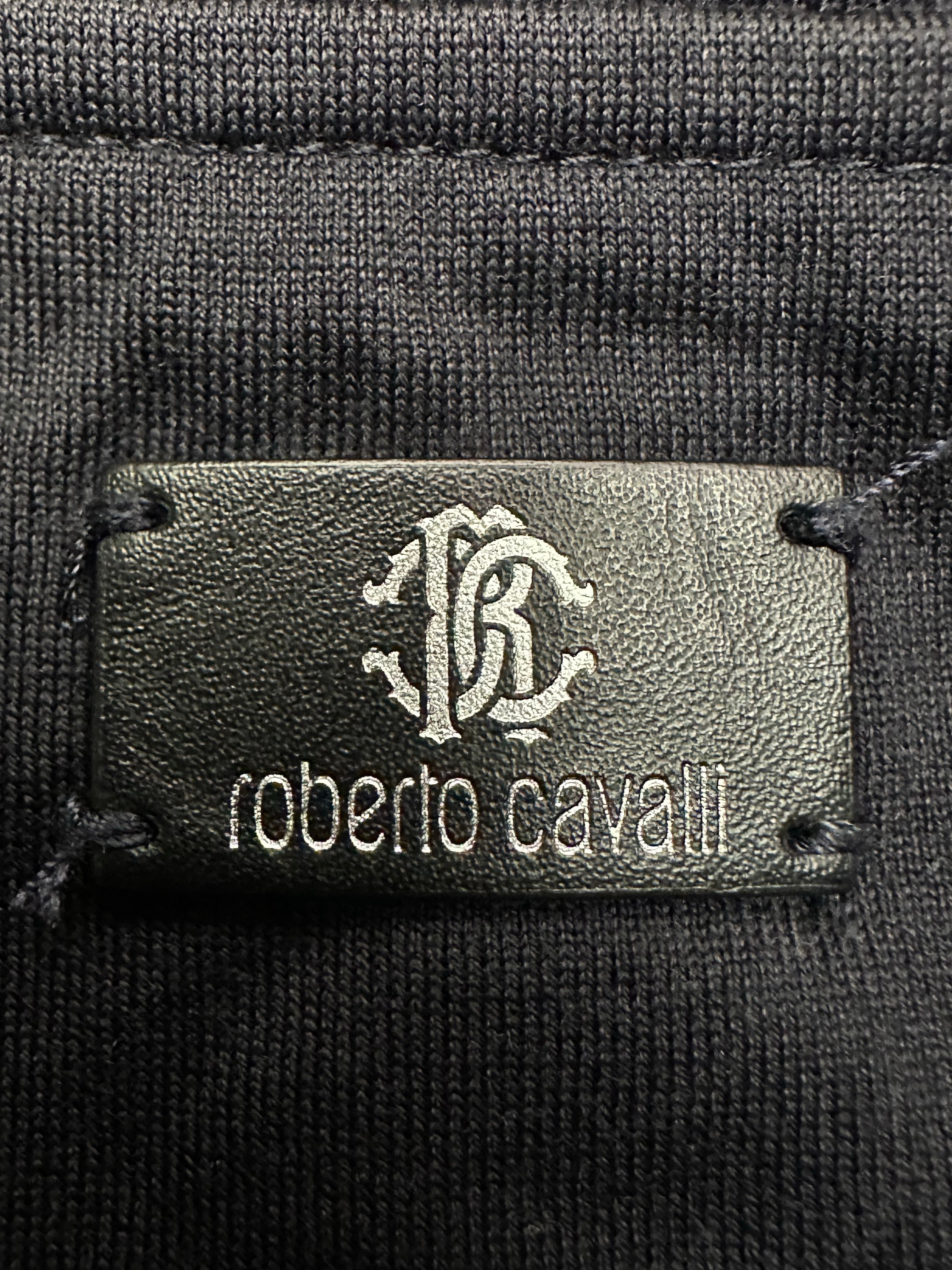 ROBERTO CAVALLI BLACK
BAROQUE PRINTED TEES Men’s