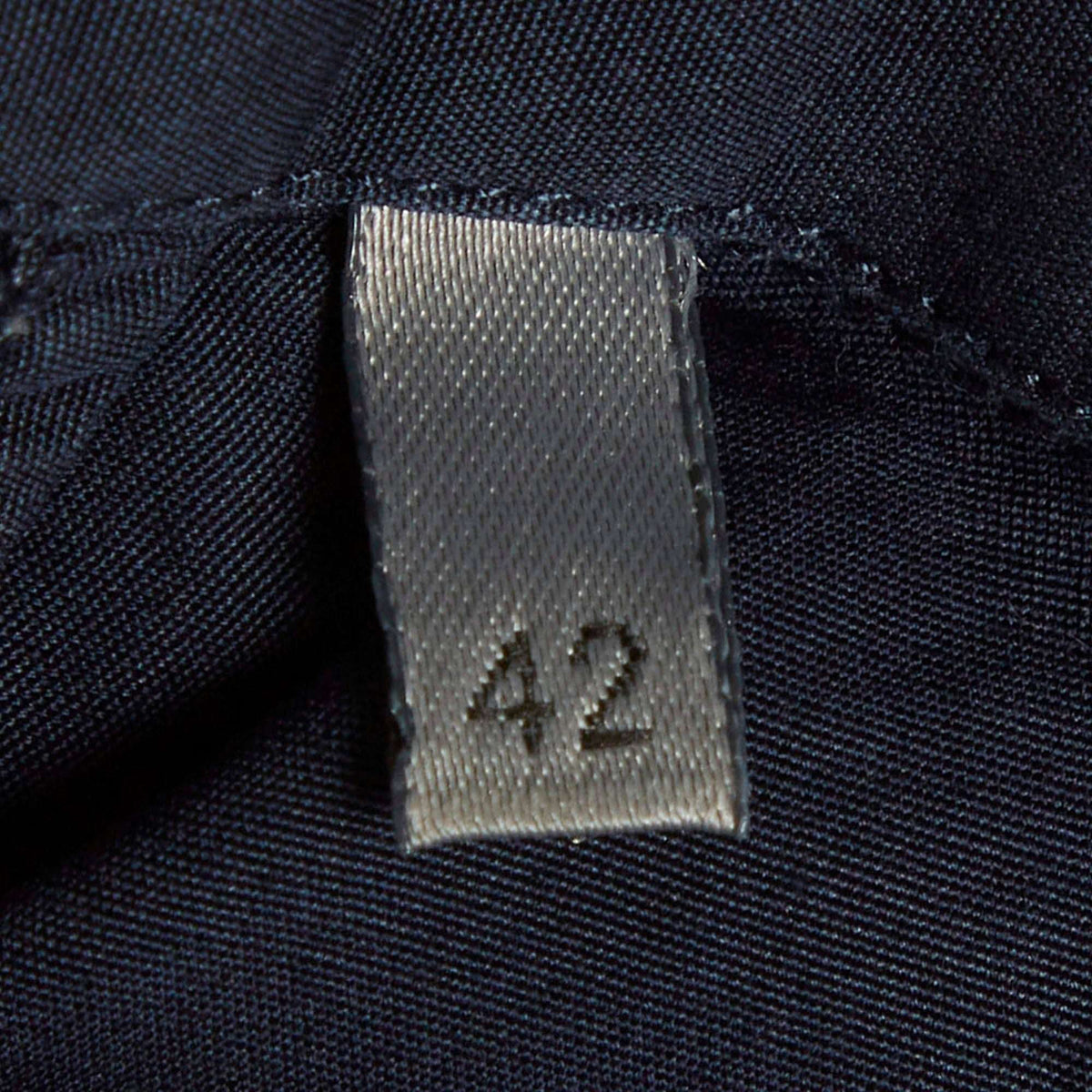 Dior Homme Navy Blue Cotton Poplin Shirt XL