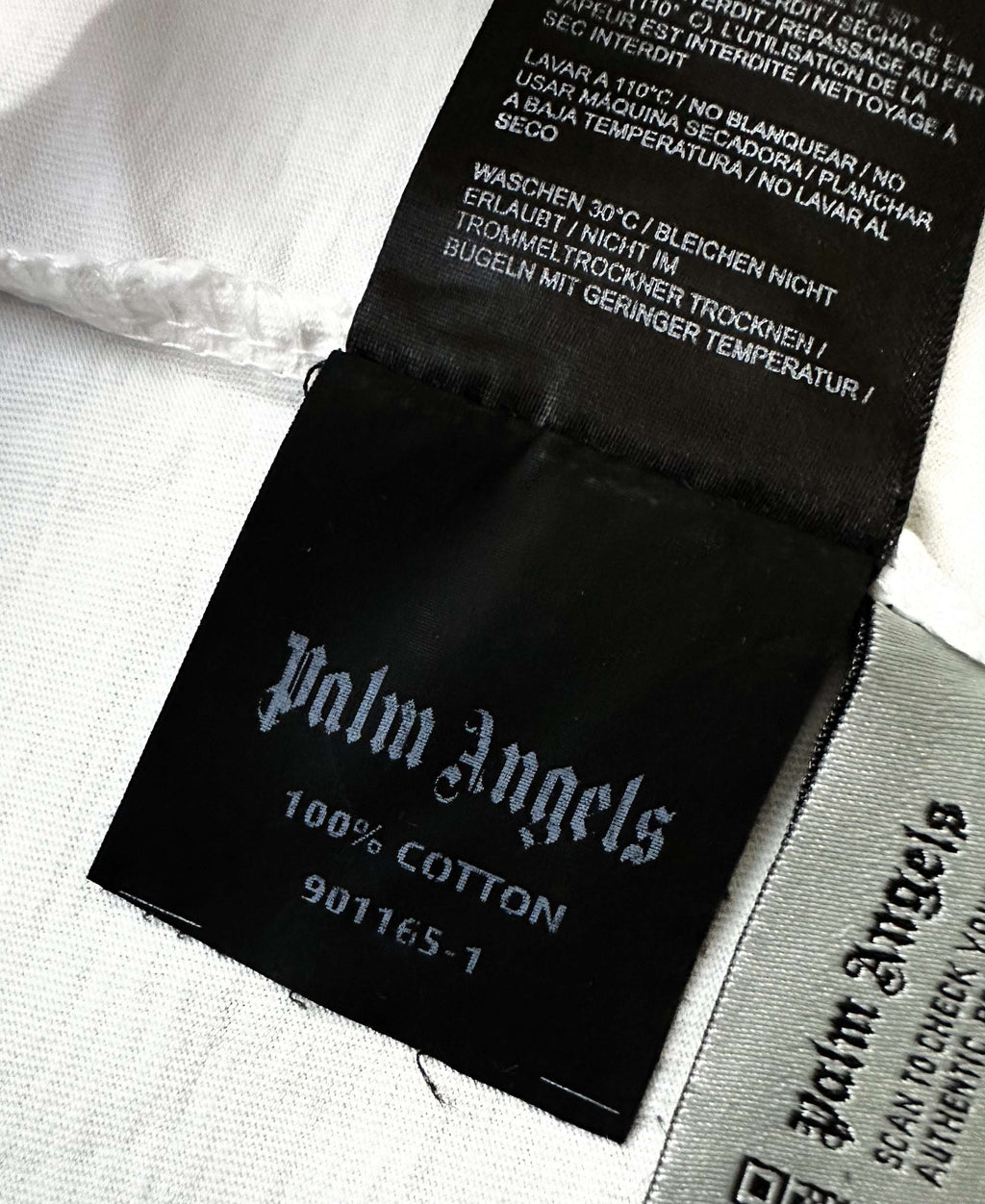 Palm Angels Broken Bear Cotton Tees Men’s Size M
