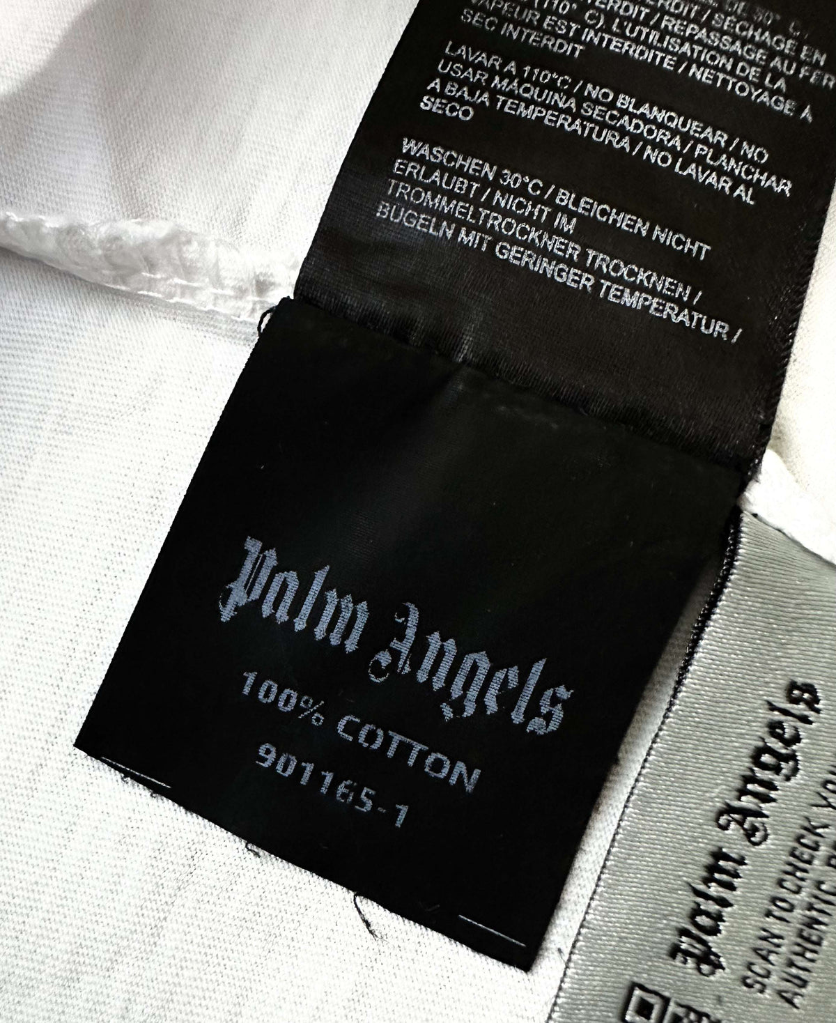 Palm Angels Broken Bear Cotton Tees Men’s Size M