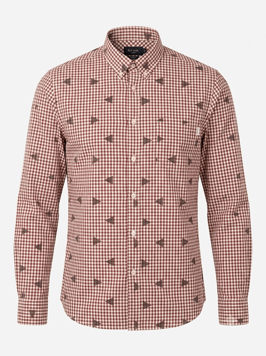 Paul Smith Printed Cotton Men's
Shirt Size L