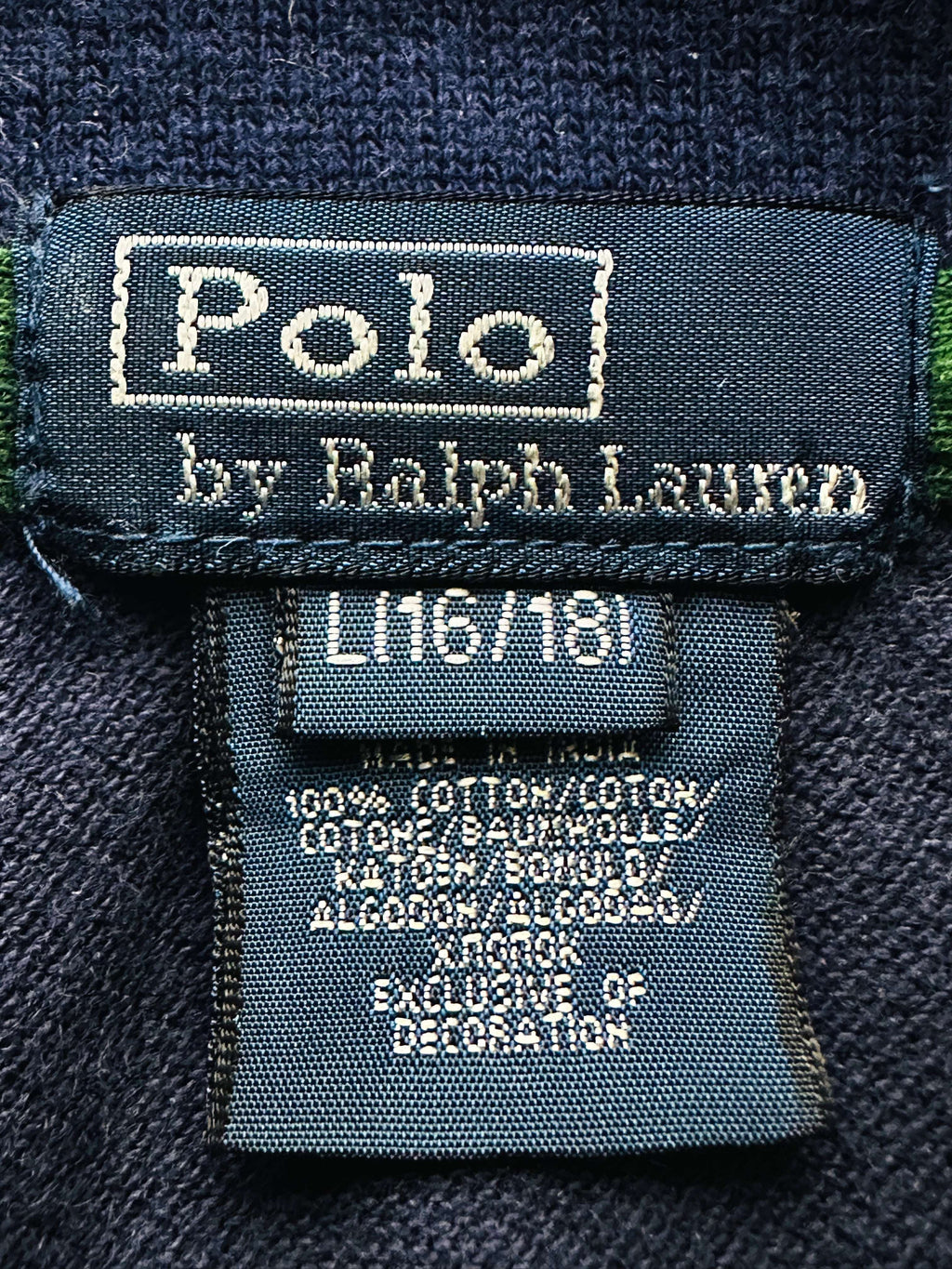 Polo Ralph Lauren Big Pony Cotton Men’s Polo T-Shirt Size S