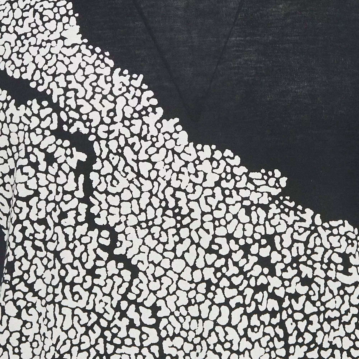 Saint Laurent Paris Black Printed Cotton T-Shirt S