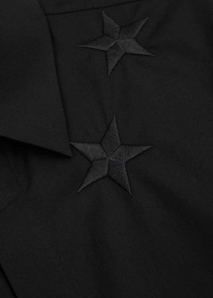 Givenchy Star Embroidered Poplin Men’s Cotton Shirt