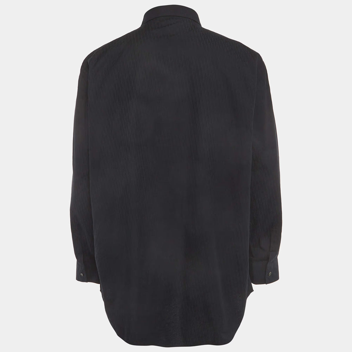 Dior Black Oblique Cotton Button Up Shirt 4XL