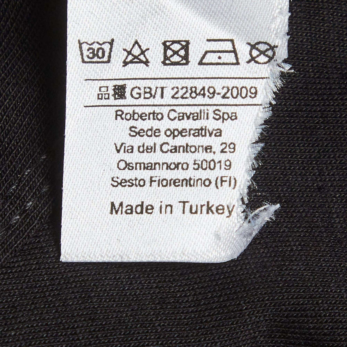 Roberto Cavalli Black Snake Graphic Logo Crew Neck T-Shirt S