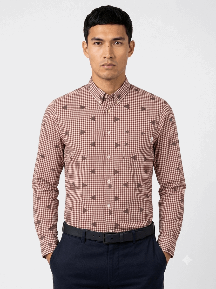 Paul Smith Printed Cotton Men's
Shirt Size L
