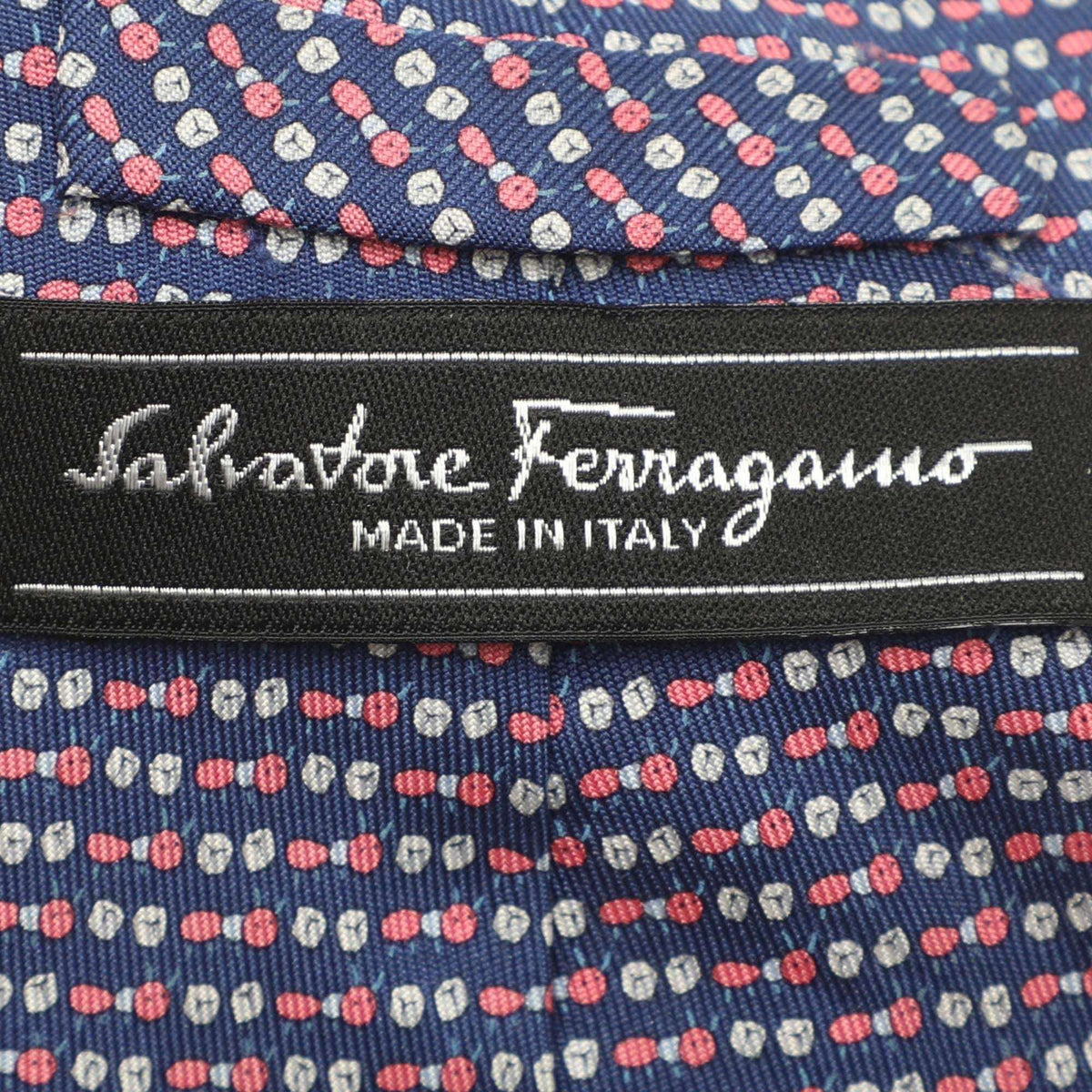 Salvatore Ferragamo Multicolor Printed Silk Neck Tie
