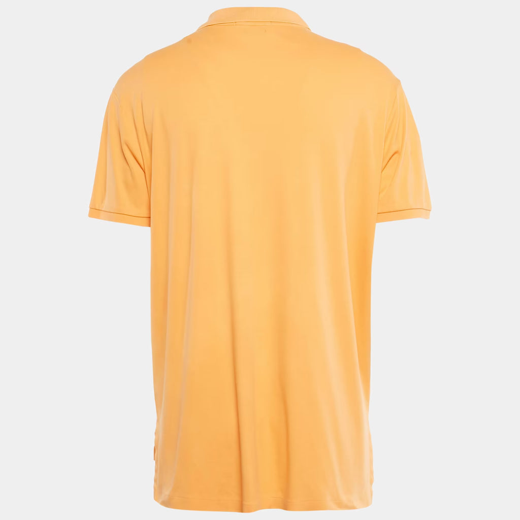 Polo Ralph Lauren Orange Pima Jersey Polo T-Shirt XL