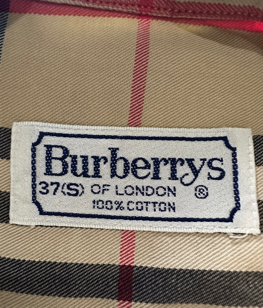 BURBERRY Pre-owned slim fit vintage check shirt men’s