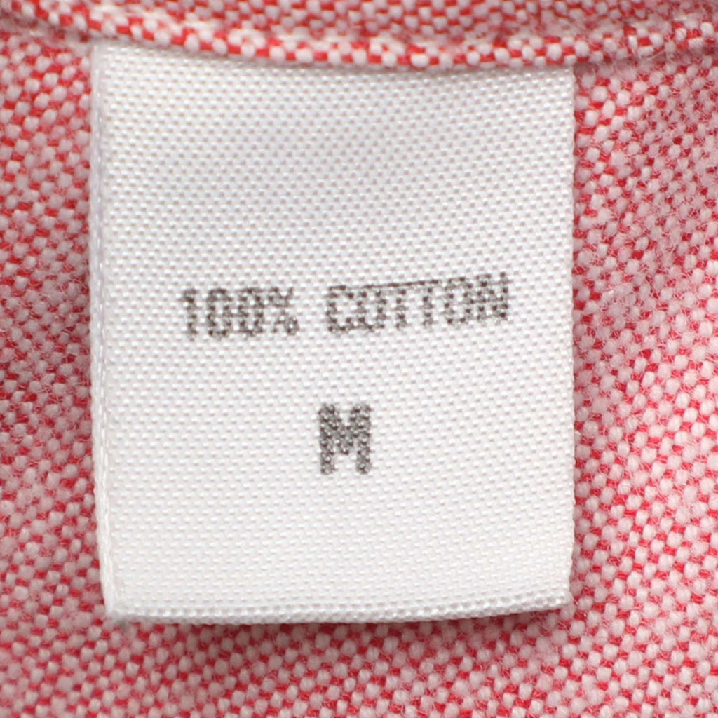 Yves Saint Laurent Pink Cotton Long Sleeve Shirt M