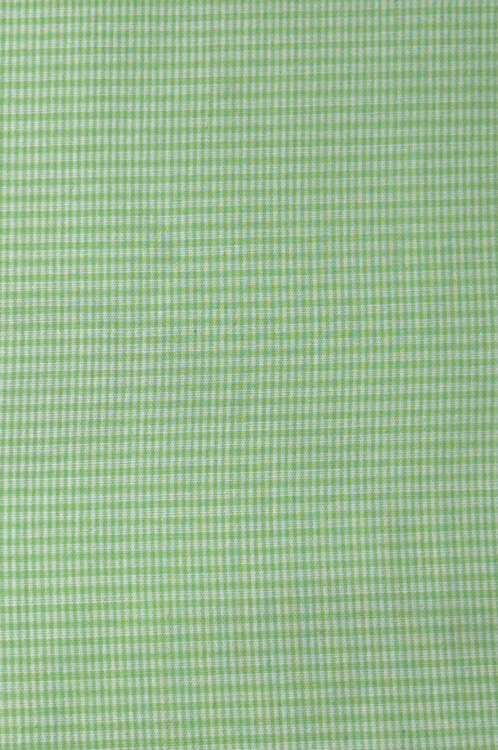 BOSS Hugo Boss Gingham Check Short-Sleeve Button-Down Shirt - Green/White Pre-Owned
