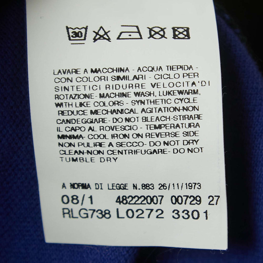 Roberto Cavalli Multicolor Patterned Cotton Polo T-Shirt 4XL