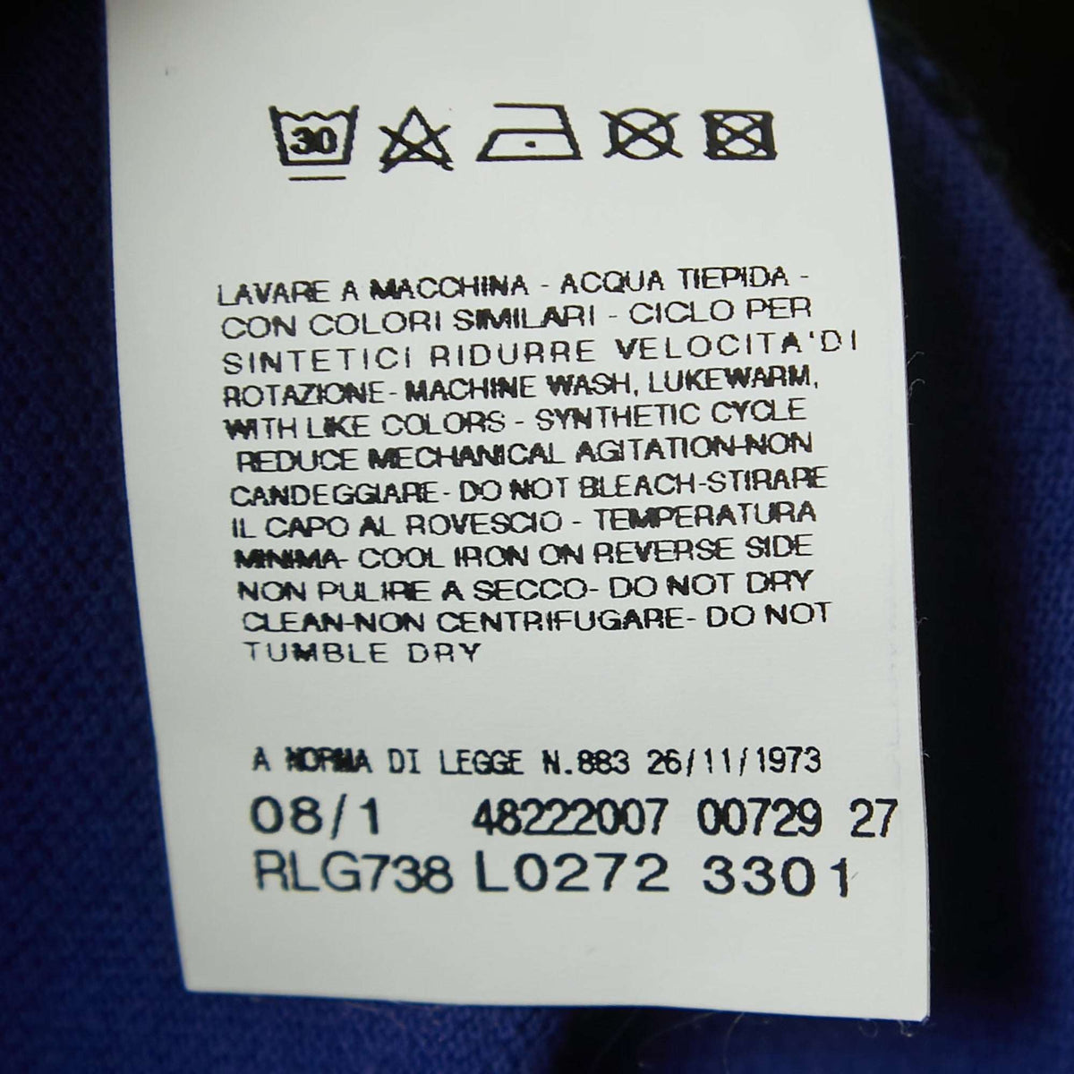 Roberto Cavalli Multicolor Patterned Cotton Polo T-Shirt 4XL