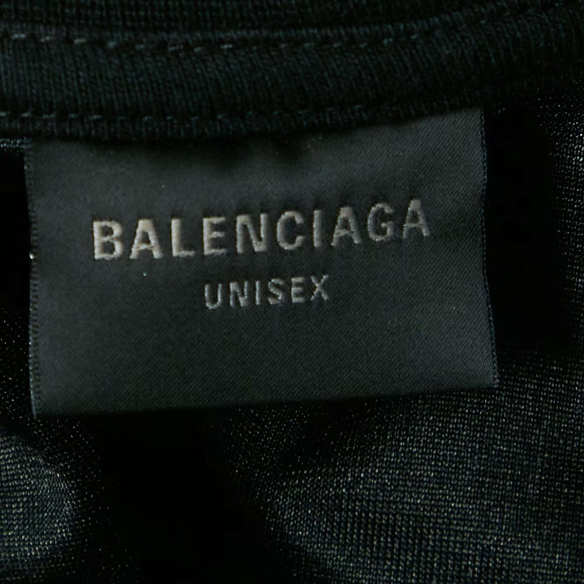 Balenciaga Black Logo Embroidery Cotton Knit Oversized Hoodie M