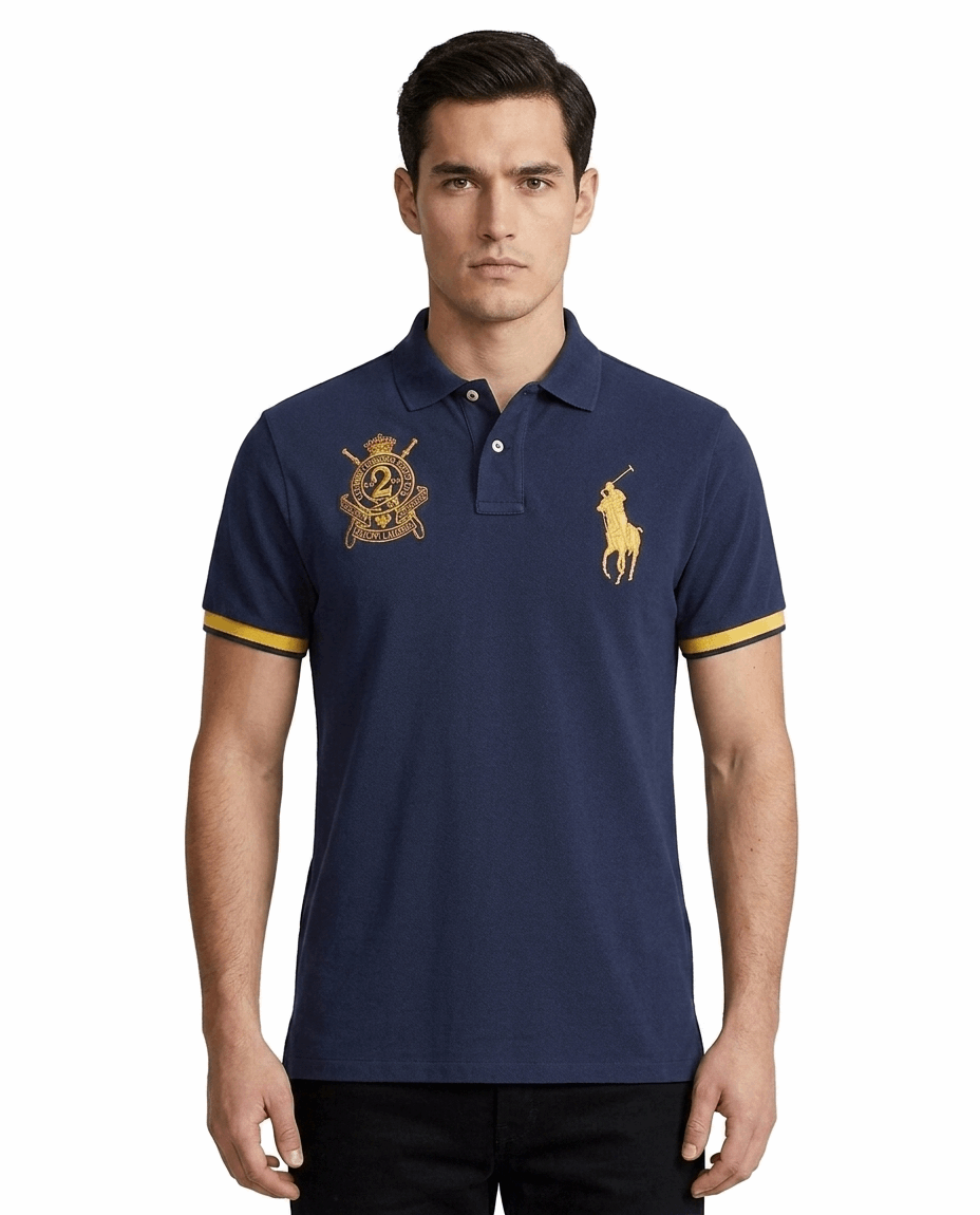 Polo Ralph Lauren Big Pony Cotton Men’s Polo T-Shirt Size S