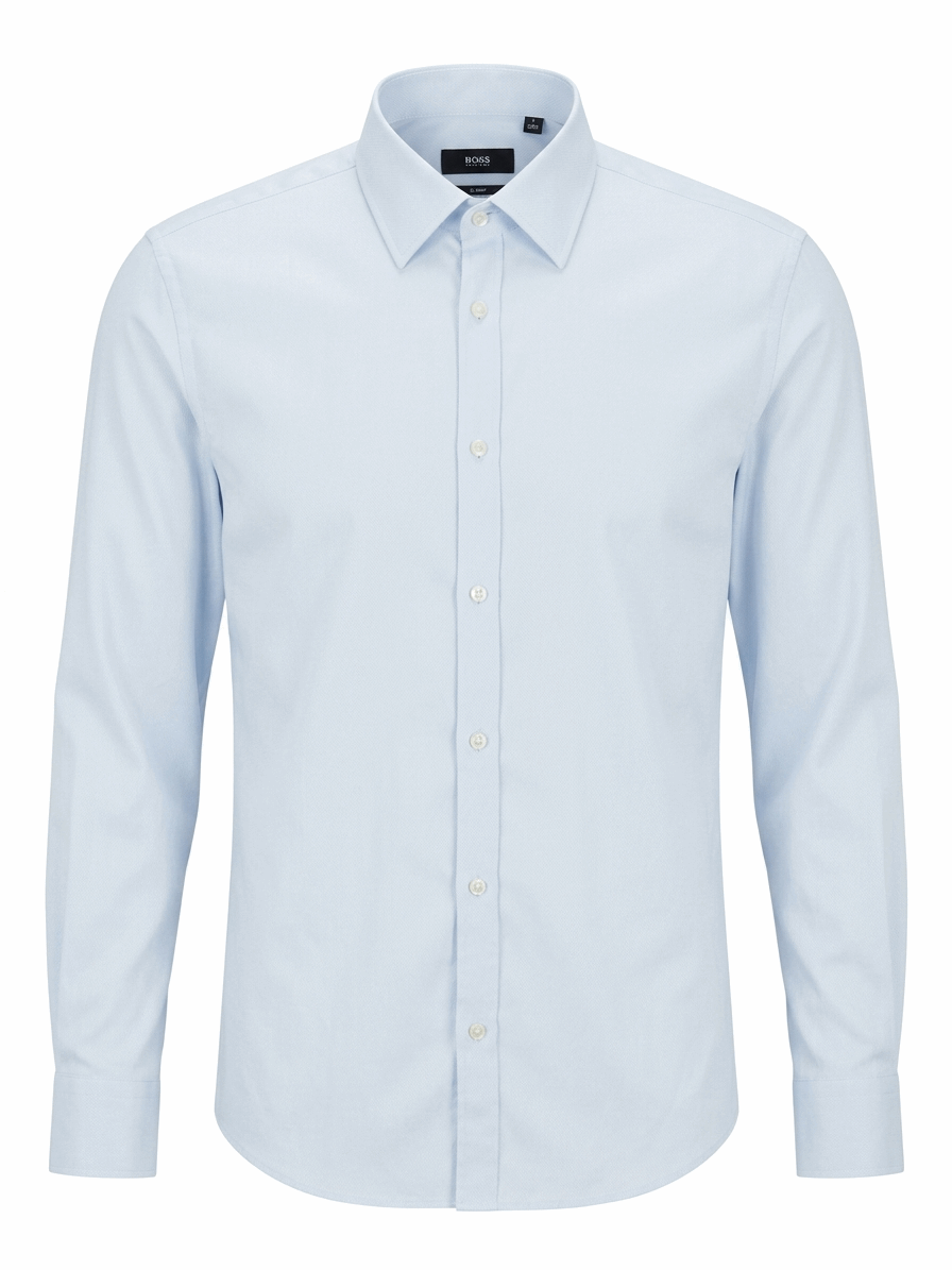 Hugo Boss Button-Down
Cotton Slim Fit Shirt Men’s Size M