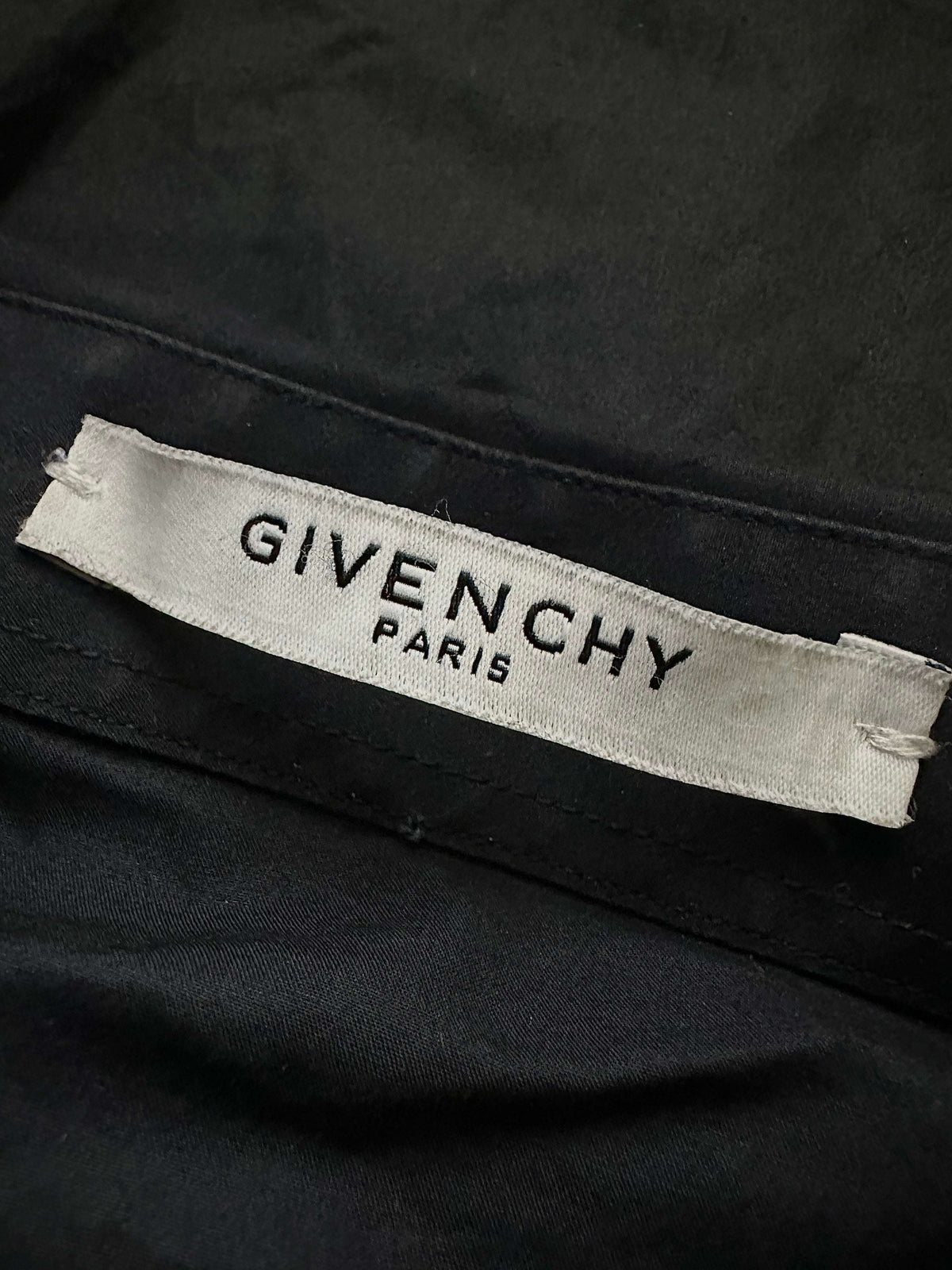 Givenchy Star Embroidered Poplin Men’s Cotton Shirt Size L
