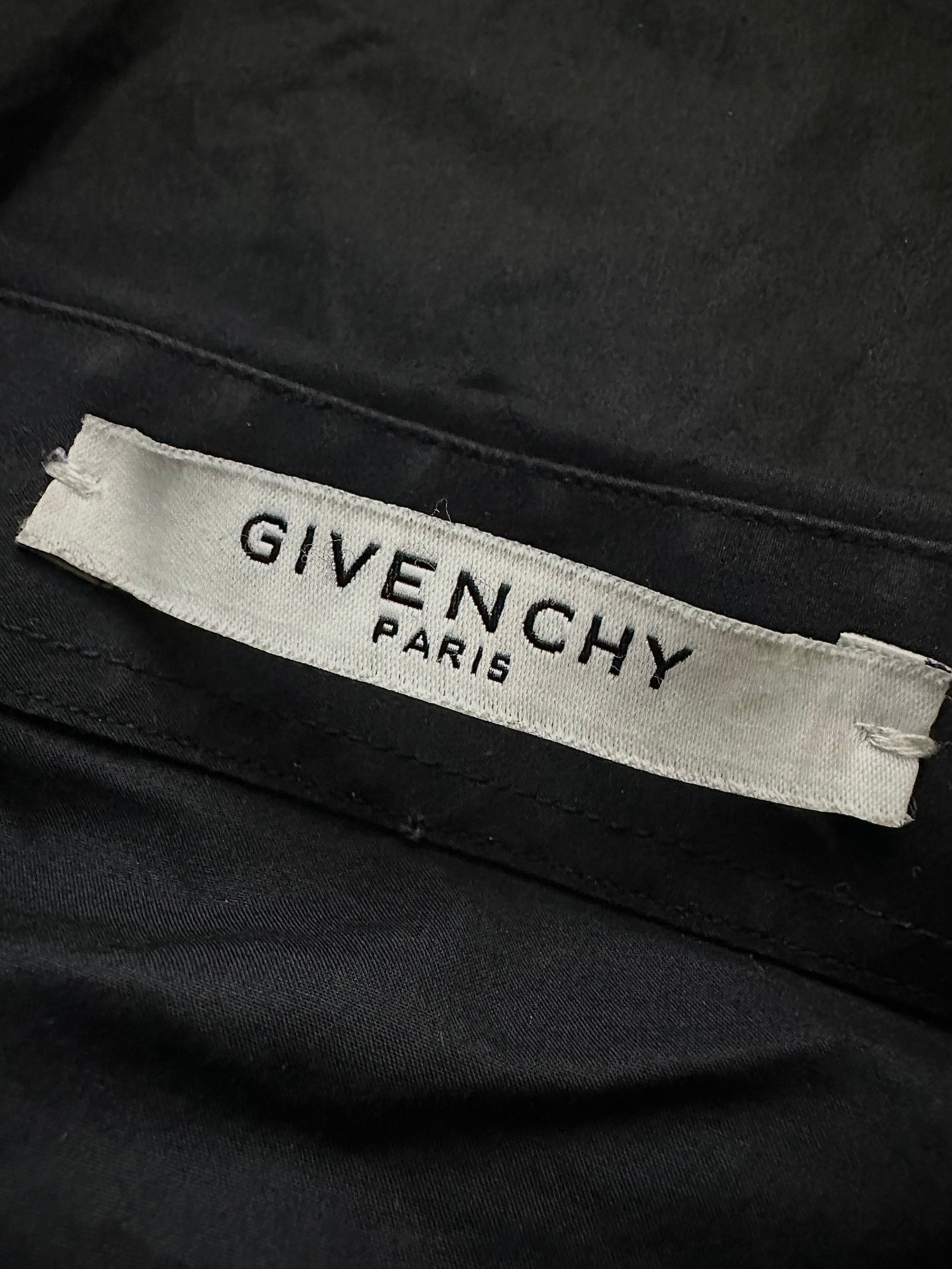 Givenchy Star Embroidered Poplin Men’s Cotton Shirt