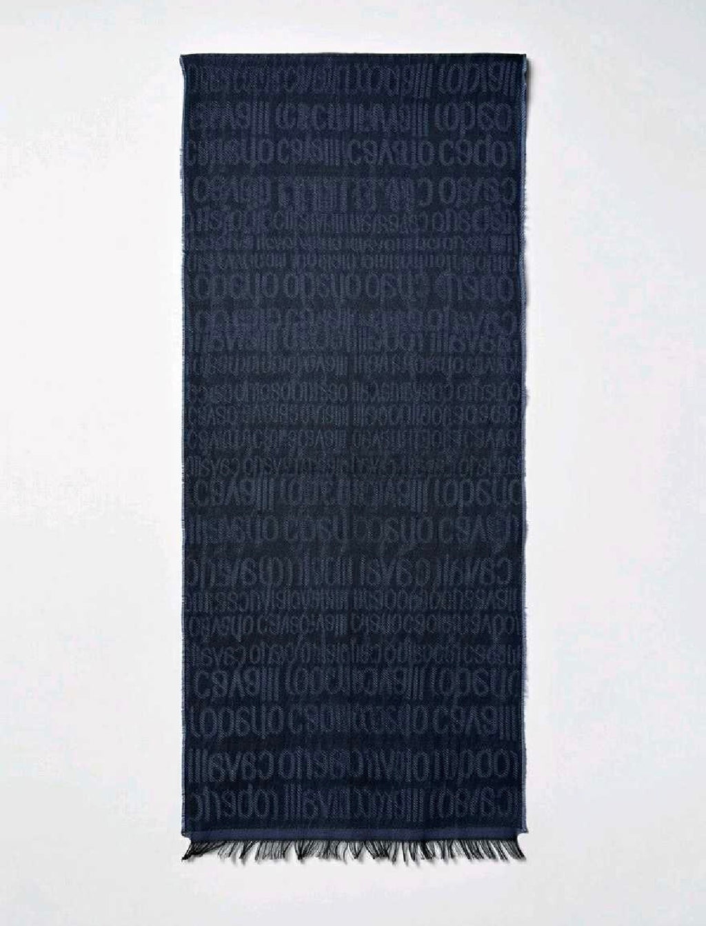 Roberto Cavalli Monogram Woolen Scarve Unisex