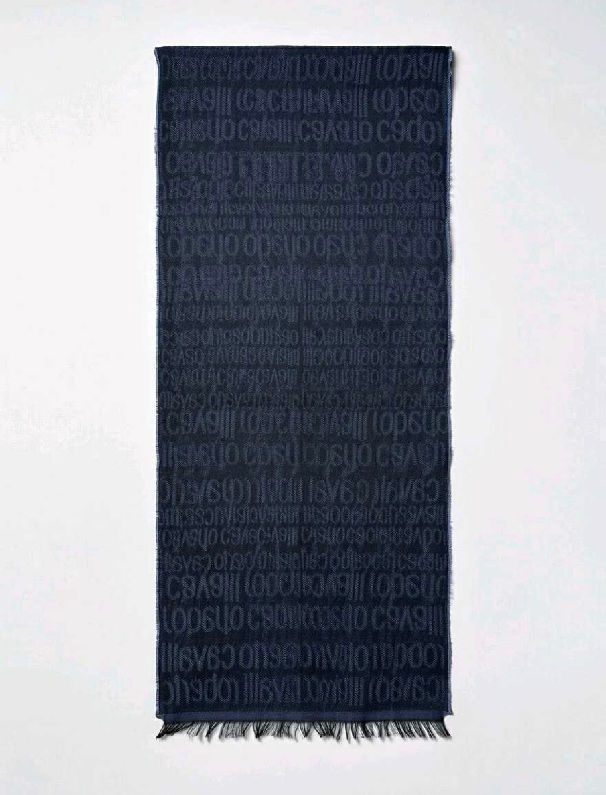Roberto Cavalli Monogram Woolen Scarve Unisex